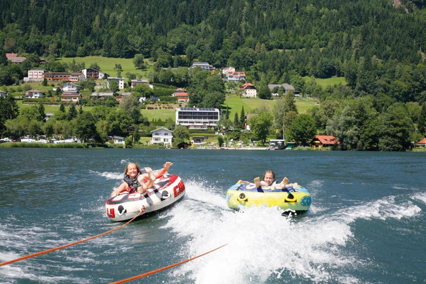 Blaues Haus Ferienwohnung Bodensdorf Ossiacher See Gerlitzen Alpe المظهر الخارجي الصورة